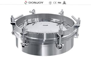 Quality Mirror Ss316 Tank Manhole Cover Elliptical Inward Opening Pressure 435×335mm wholesale