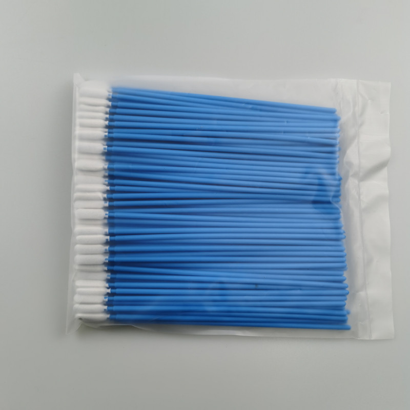 100PCS Package PP Stick 165mm Foam Cleaning Swabs Lint Free