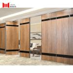 3000mm Mdf Divider Wooden Partition Wall For Banquet Hall