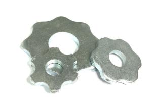 Quality Heat Treatment Concrete Scarifier Von Arx FR200 8 Point Carbide Scarifier Flails 46-55 HRC wholesale