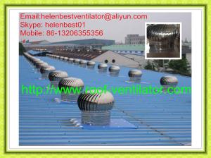 Quality 500mm wind driven roof turbo ventilator for warehouse stainless steel wholesale