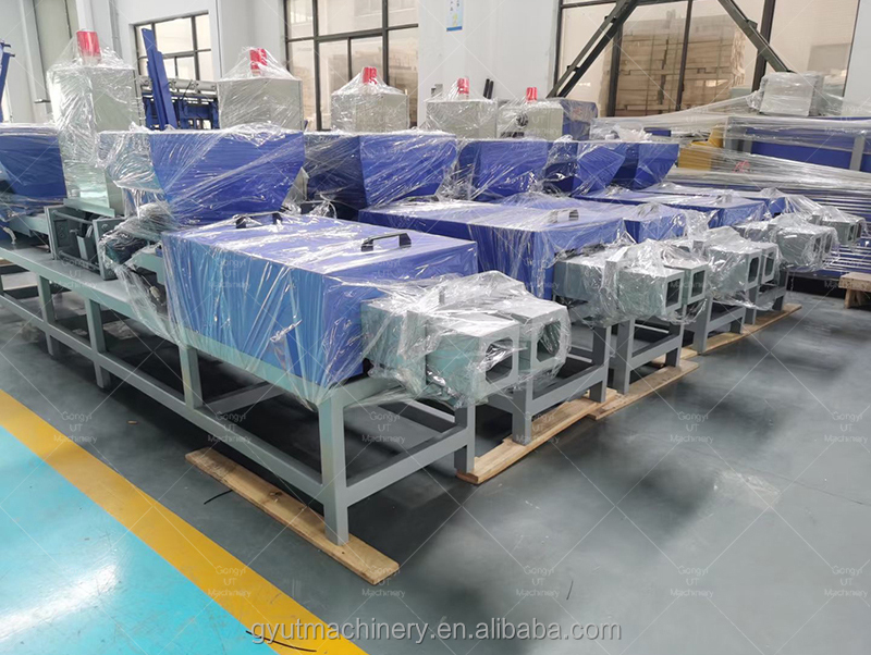 Hot Pressing Sawdust Pallet Compress Machine Wood Shaving Pallet Block Press Machines
