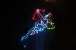 Commercial Outdoor Laser Light Show Entertainment Purposes Large Scale Type