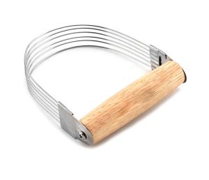 Quality Wooden Handle Cake Making Tools Material Stainless Steel Mixer wholesale
