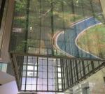 Transparent Led Screen P3.91-7.82 Full color Glass Windows Mounted For Jewelry