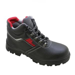 Quality Cow Split Construction Safety Shoes Steel Toe Anti Smashing Shoes Protective wholesale