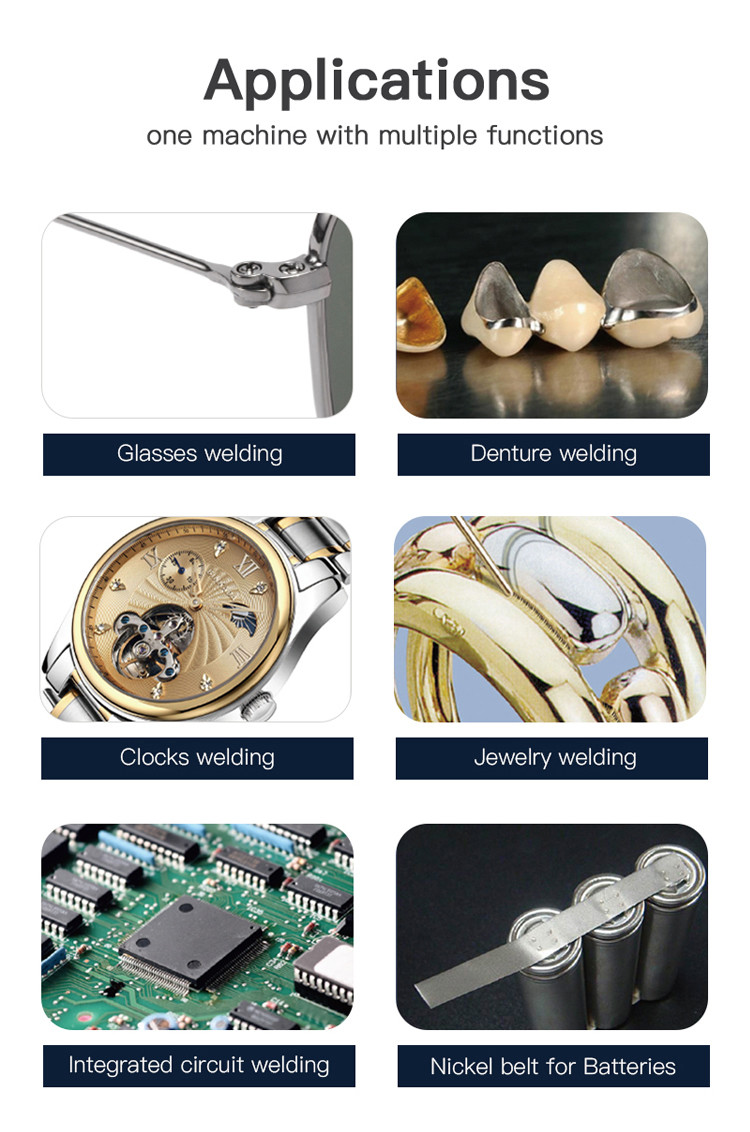 Riselaser Spot Laser Welding Machine 60w 100w Jewellery Laser Soldering Machine