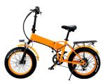 One Seat 48V 500W 20" Fat Tyre Electric Bike 10Ah Lithium Battery 5 Assist