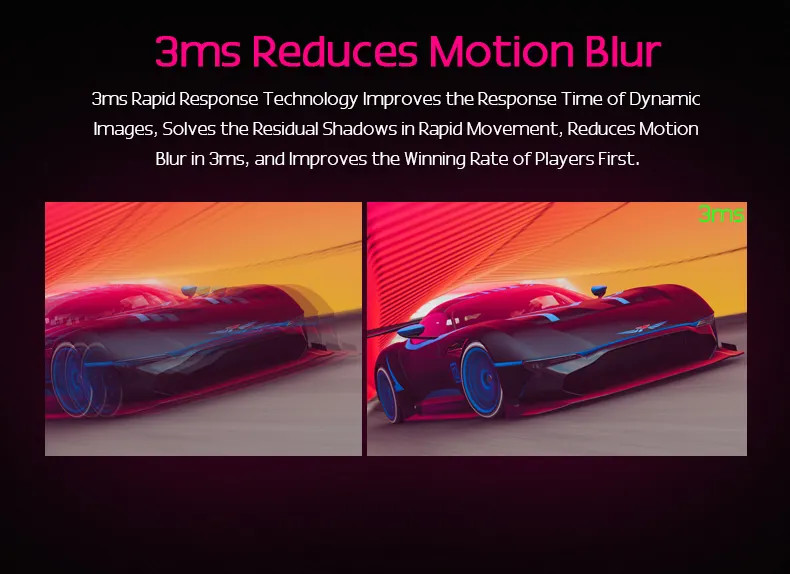 HDMI SRGB QHD Portable Gaming Monitor 144Hz Dual Screen
