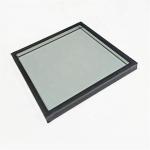 Energy Saving Hollow Structure Triple Glazing Toughened Shaped Glass for Curtain