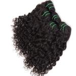 10" - 30" Brazilian Human Hair Bundles Curly Human Hair Extensions Customized