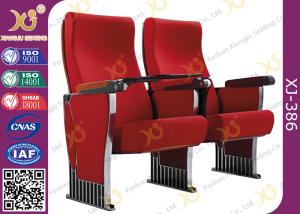 Quality Metal Structure Slow Returning Auditorium Chairs For Conference Hall Room Fire Proof wholesale