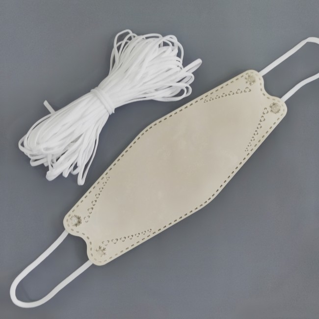 3.5mm Soft Elastic Flat Ear Loops Band Earloop Elastic Cord For Face Mask