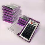 Fluffy Russian Volume Individual Lashes Various Thickness With OEM / ODM