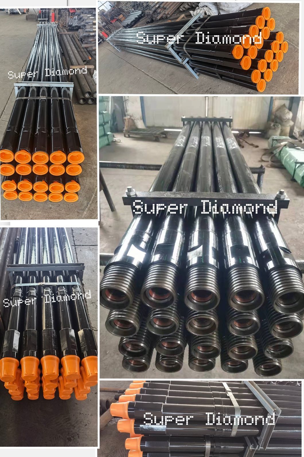 DTH Drill Pipes/Drill Rod 76/89/102mm for Mining Drill Rig with DTH Hammer