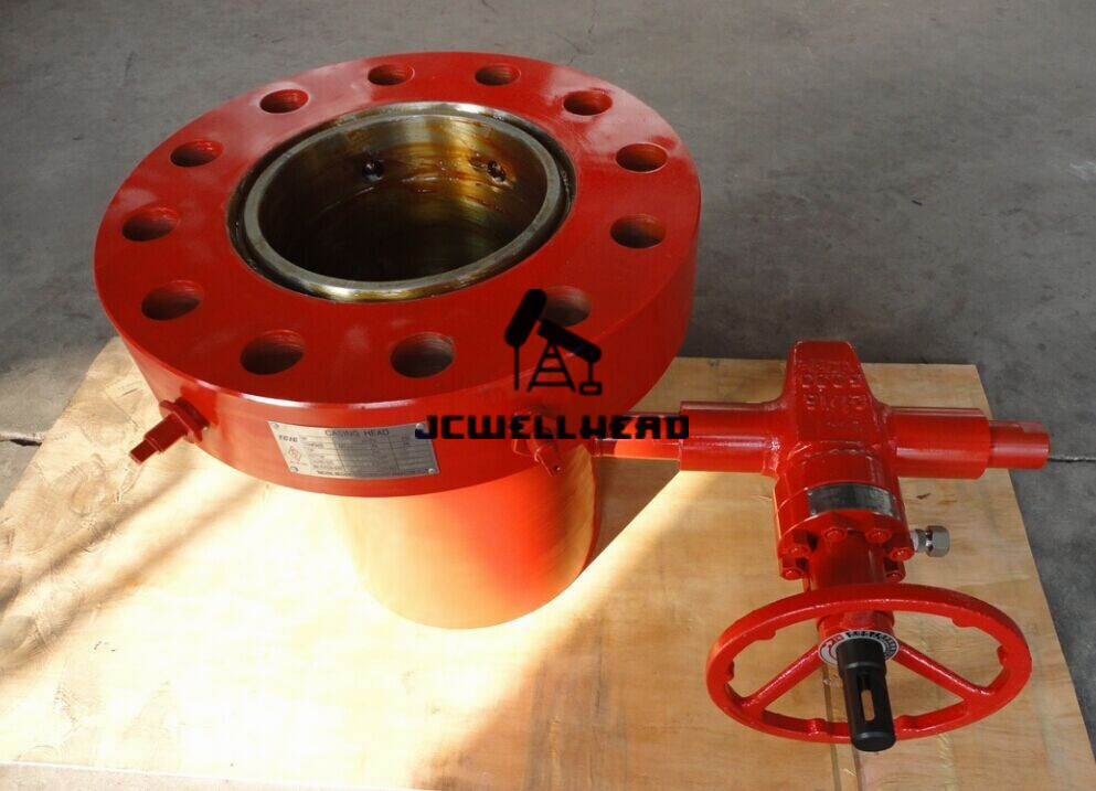 PLS 3 DD Wellhead Casing Head 3000psi Forging Tubing Head