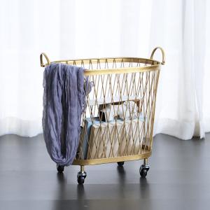 Quality Nordic Rustproof H42.5CM Steel Laundry Basket wholesale