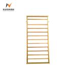 Sturdy Construction Indoor Wooden Ladder for Gymnastics 9 Stepper Wall Home