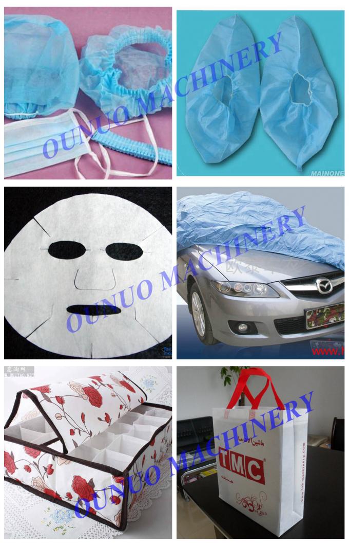 AW - 1600 Single Beam PP Spunbond Production Line Non Woven Making Machine
