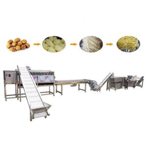 Quality Multifunctional Potato Processing Machine French Fries Frozen Production Line wholesale