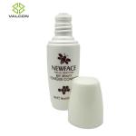 White Plastic Lotion Bottles , Plastic Tube Packaging Glossy Surface