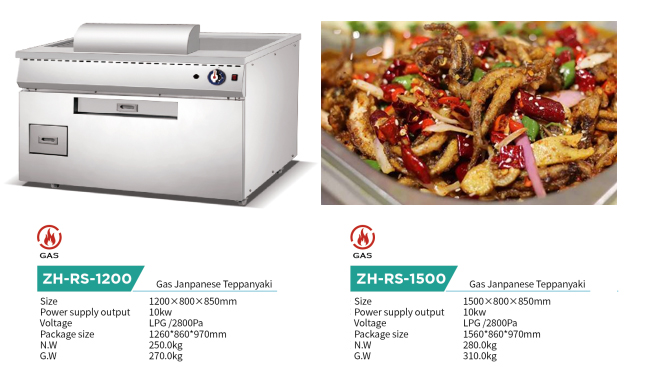 Vertical LPG 2800pa 10kw Stainless Steel Cooking Equipment