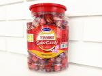 2.75g Strawberry Flavor Compressed Cube Candy In Jars Good price good quality