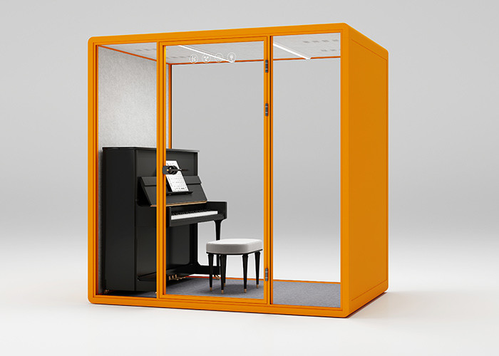 Council Chamber For 4 Person Soundproof Cabin Privacy Meeting Room Silent Office Pods