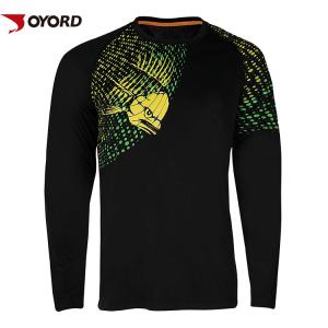 Quality Fashionable Long Sleeve Fishing Jersey 4 Ways Stretch Fit Skin Friendly Extra Large Size wholesale