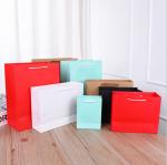 Kingkron Multi Colored Kraft Gift Bags With Handles Clothing Packaging