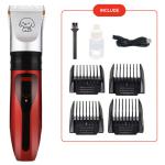 1500mA Battery Pets Hair Trimmer Cordless Dog Clippers Rechargeable Ceramic