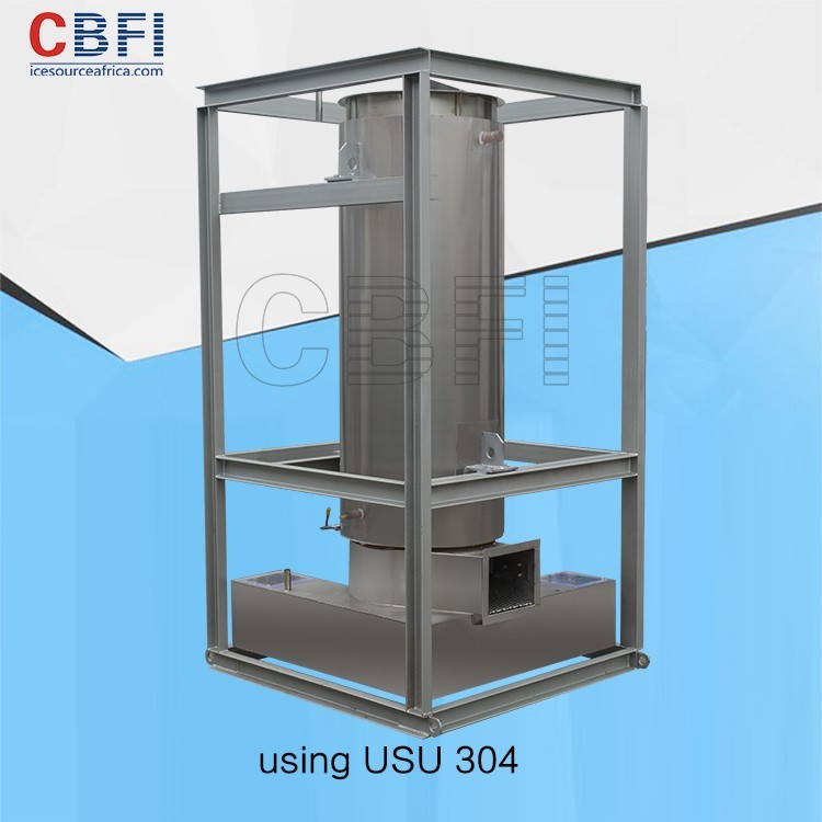 3 ton Hollow Crystal Tube Ice Maker / Industrial Ice Making Machine