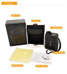6x25 1000m Golf Distance Laser Rangefinder For Shooting
