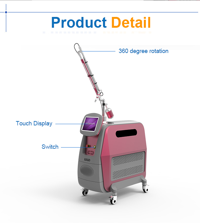 Professional Laser Tattoo Removal Machine Pigmentation Removal Picosecond Laser