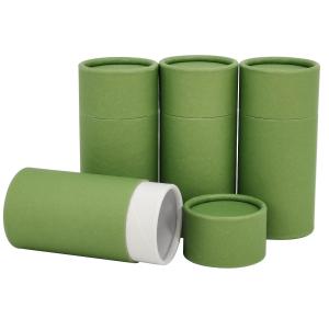 Quality Biodegradable Essential Oil Packaging Custom Logo Cosmetic Paper Tube wholesale