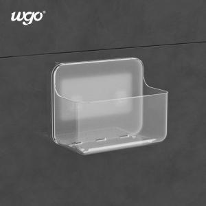 Quality Patented Sticker Strongly Mounted Self Adhesive Shower Caddy Clear Fittings wholesale