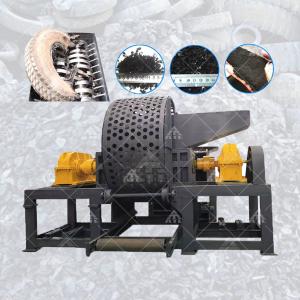 Quality China Tire Recycling Line Machine Tyre Chips Scrap Shredder wholesale