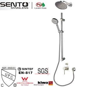 Quality SENTO wall mounted modern bathroom concealed shower set wholesale