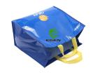 Christmas Promotional Tote Bags , Shopping Pp Laminated Bags With Handle