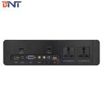 Aluminum Brushed Media Wall Socket/Hotel USB Wall Sockets Plate