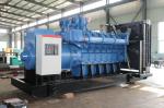 Starting System 24V DC Electric Start 1000kW Gas Generator for Industry Power