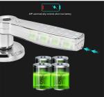 Customized Logo Electronic Door Lock Anti Peep Smart Cylinder Lock