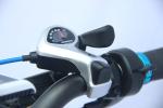 57lbs Lightweight Electric Folding Bike , Shinamo 7 Speed Commuting E Bike