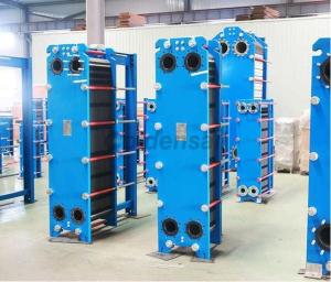Quality Industrial 300kw 1400 Kw Intercambiador De Placas Hvac Steam Water Domestic Boiler Plate Heat Exchang Heater Exchanger wholesale