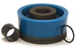 F 1600 Mud Pump Assembly High Temp 6" Bonded Urethane Piston Customized