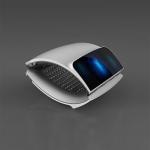 Portable Facial Beauty PDT LED Light Therapy Machine ABS Material