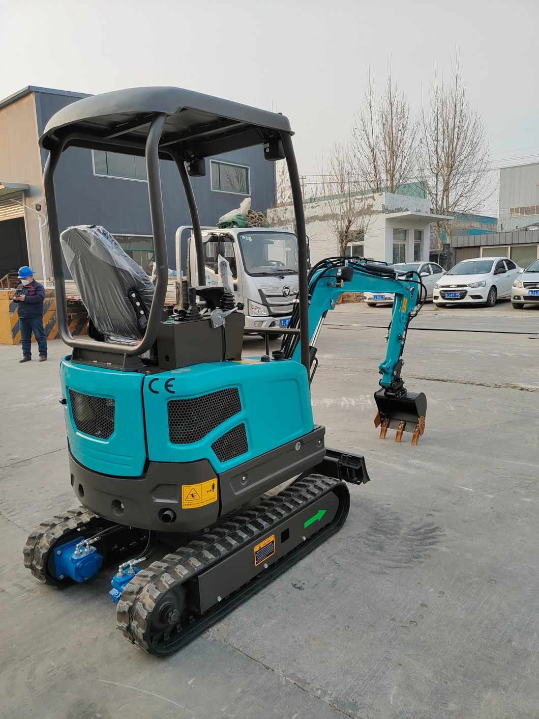 Earth Moving Machinery 1t 1.5t 2t 3.5t Micro Mini Crawler Digger Excavator