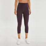 Women'S Quick Dry High Waisted Leggings With Pockets 210gsm