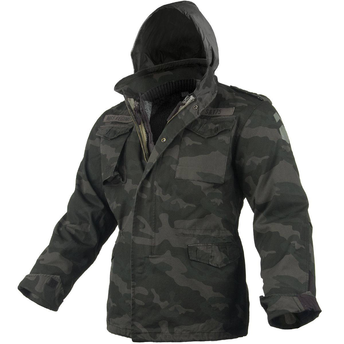 Cold Weather Polyester US Army M65 Field Jacket Outdoor Tactical M-1965 Rip Stop