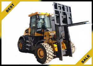 Quality 4 Tons All Terrain Fork Lift Trucks Strong Power Wide - View Unique Overhead Guard Design wholesale